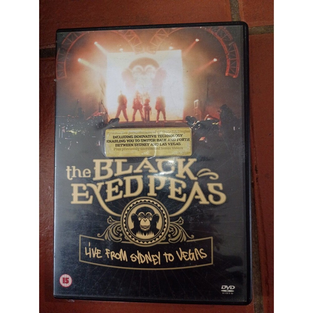 Rare The black eyed peas Live From Sydney To Vegas DVD  Thailand version
